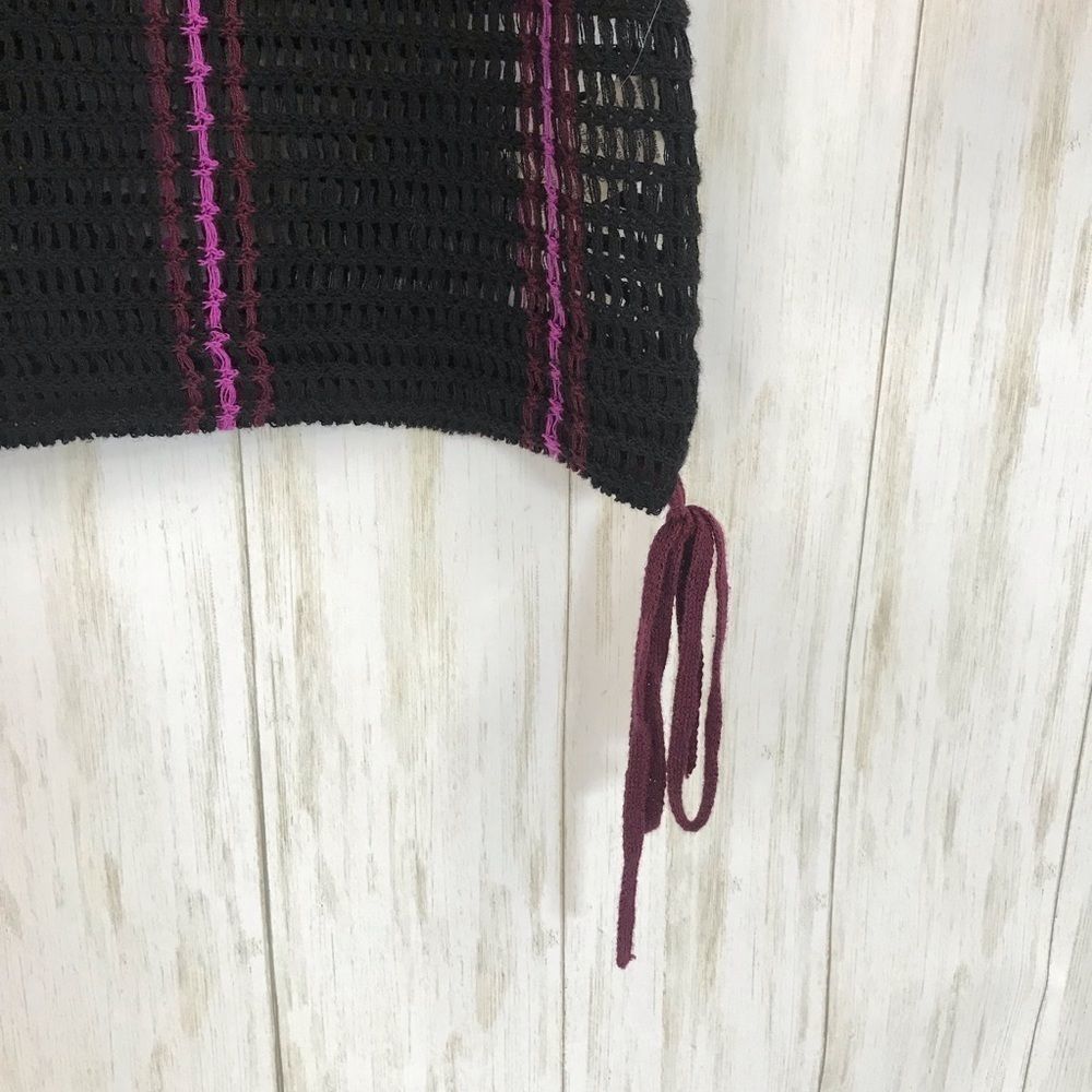 Free People Crochet knit Bell sleeved top. Size XS - Picture 5 of 8